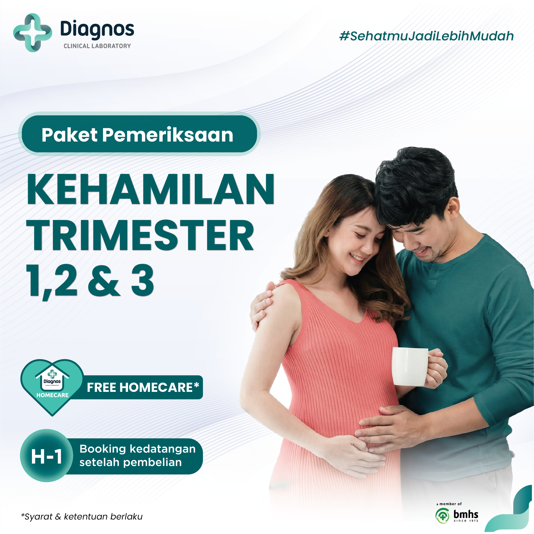Bundling Paket Kehamilan Trisemester 1,2,3
