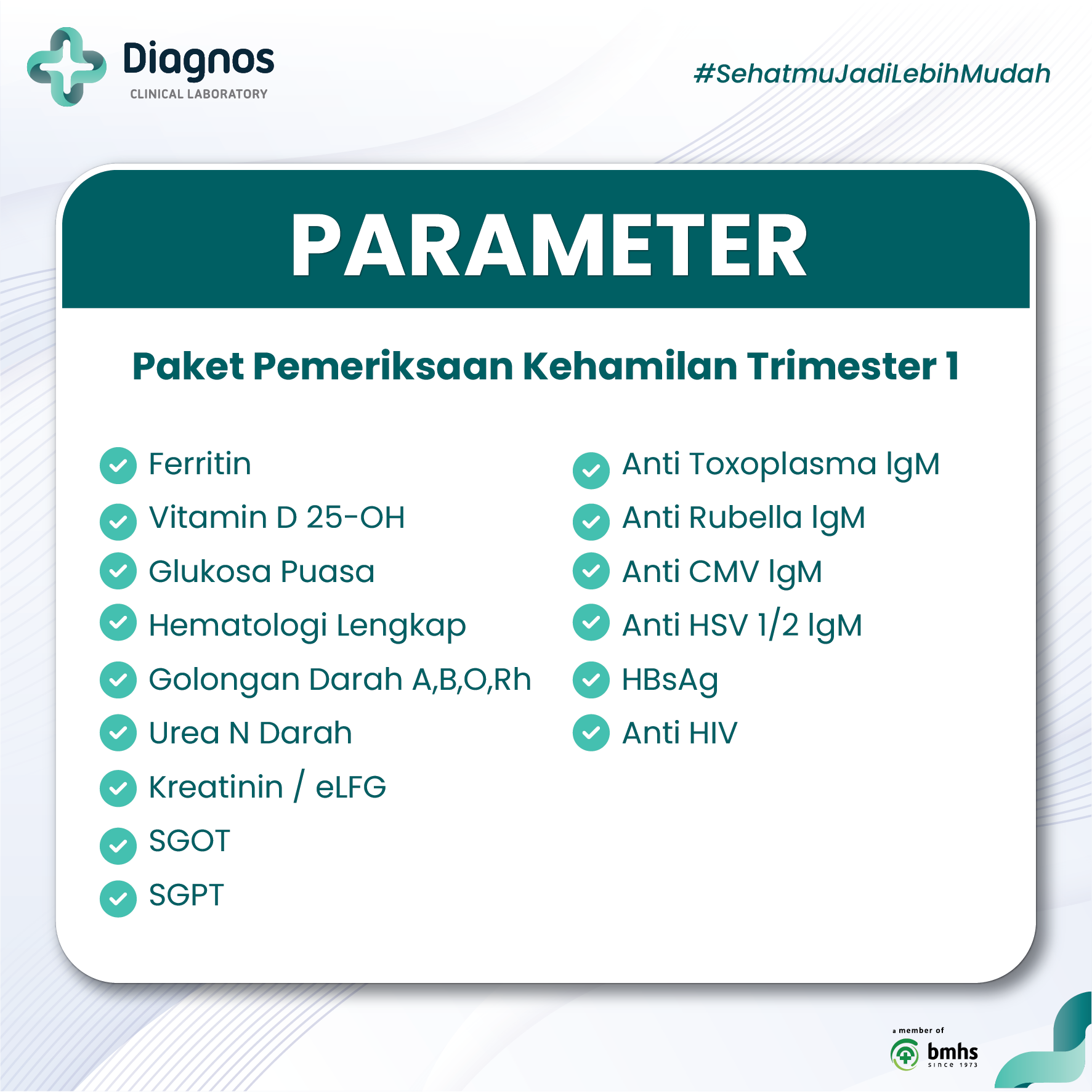 Pemeriksan Kehamilan Trisemester 1,2,3